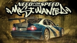 Need For Speed Most Wanted high speed police chase scene with tuned sports car drifting on city highway asphalt