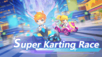 Super Karting Race competitive kart game