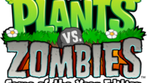 Peashooters and Sunflowers defending a suburban lawn against incoming zombies in Plants vs. Zombies GOTY Edition