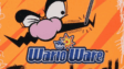 Wario gesturing towards rapid-fire microgames in WarioWare Touched