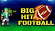 A football player sprinting down the field avoiding a tackling defender in Big Hit Football