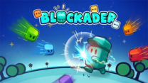 Placement of defensive blocks on a battleground grid in Blockader