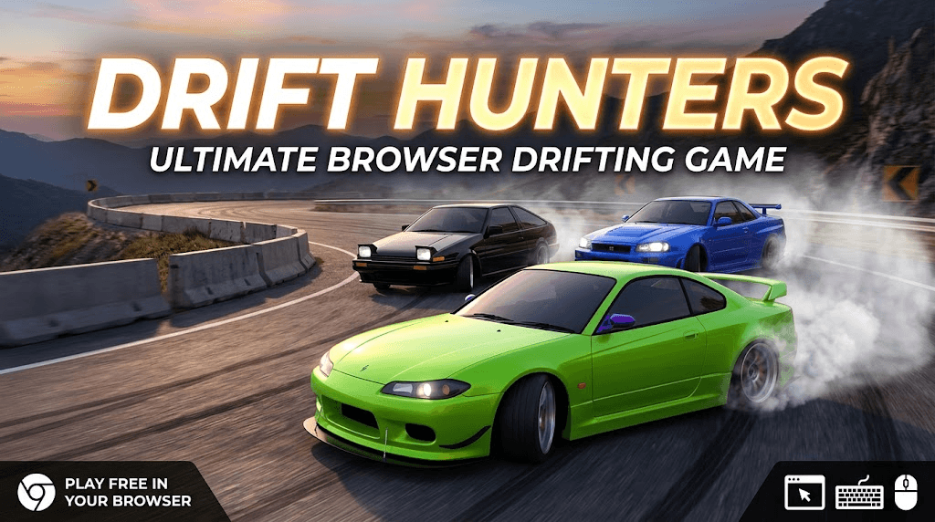 Play Drift Hunters game unblocked