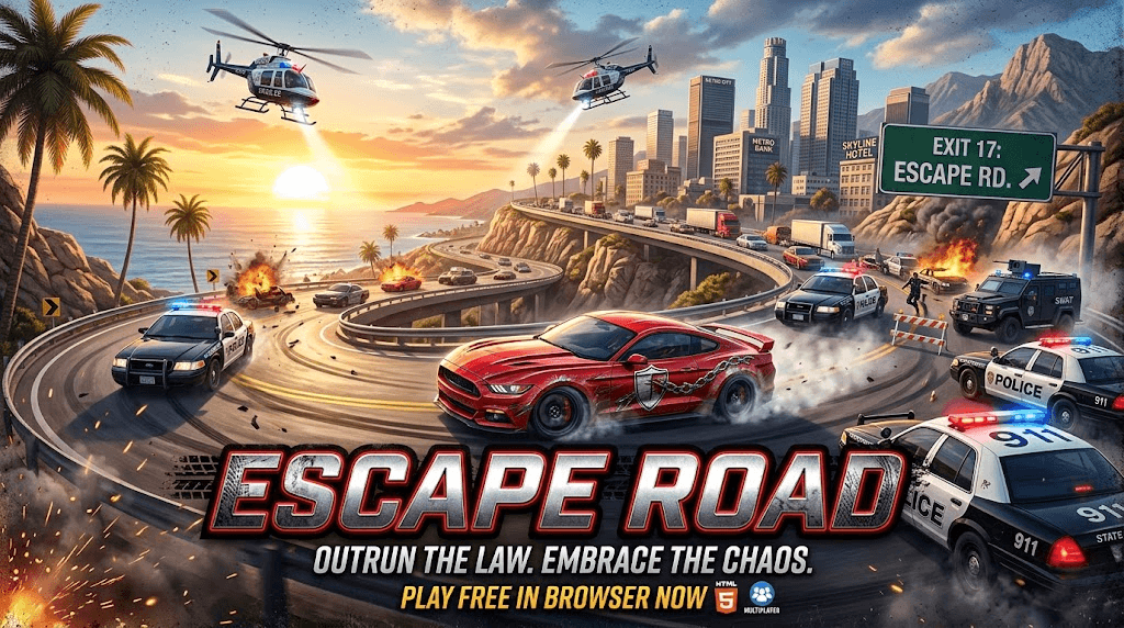 Play Escape Road game unblocked