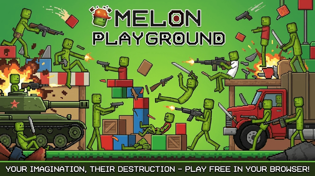Play Melon Playground game unblocked