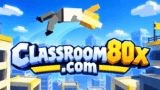 A parkour traceur performing a backflip mid-air between two high-rise buildings in Rooftop Flip