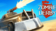 An armored pickup truck smashing through zombie hordes in Zombie Derby
